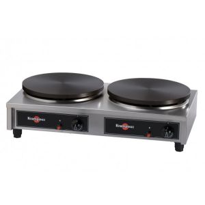 Crêpière gaz double confort 35 cm